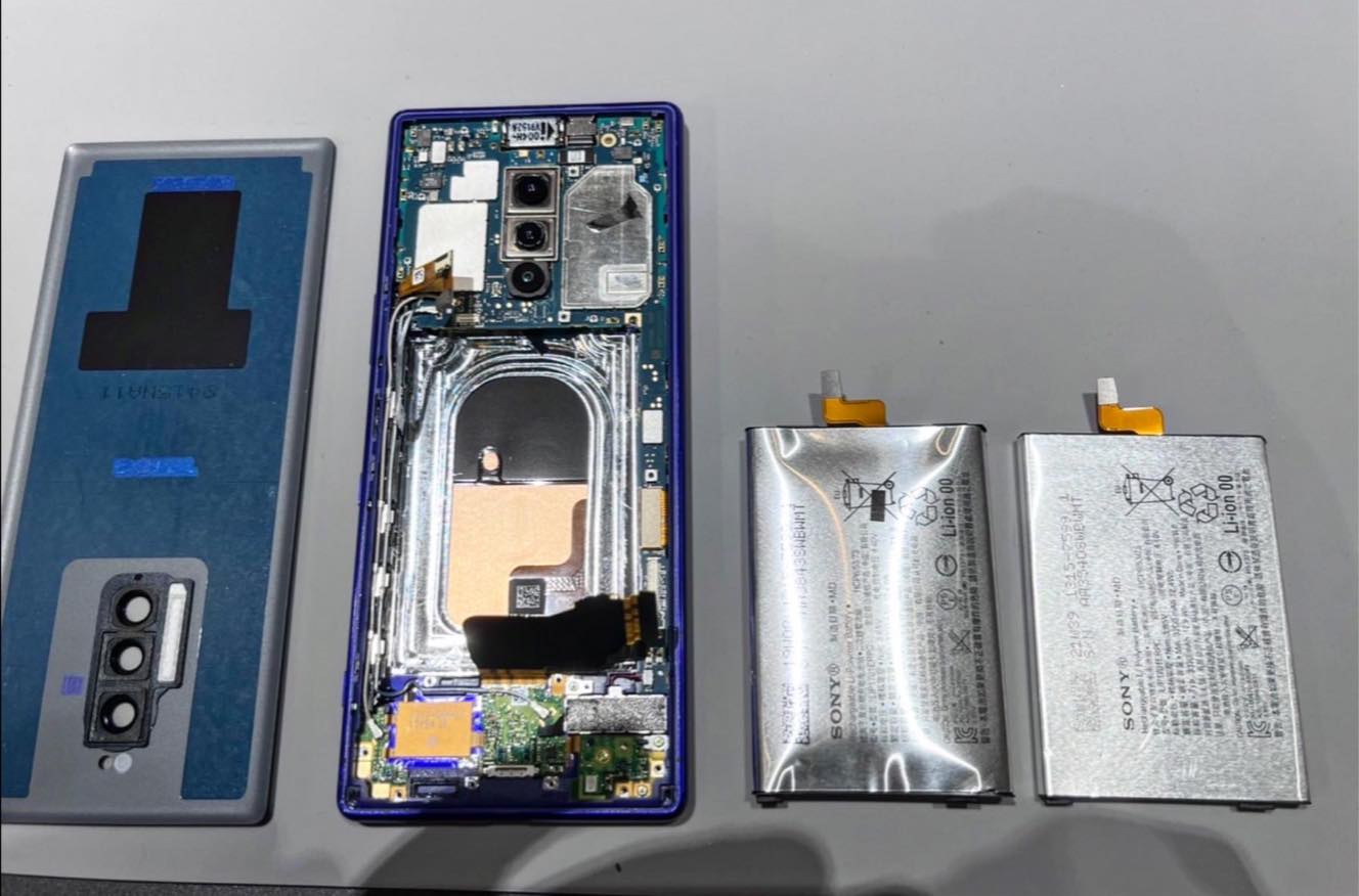 Sony Xperia 1 (J9110)電池更換
